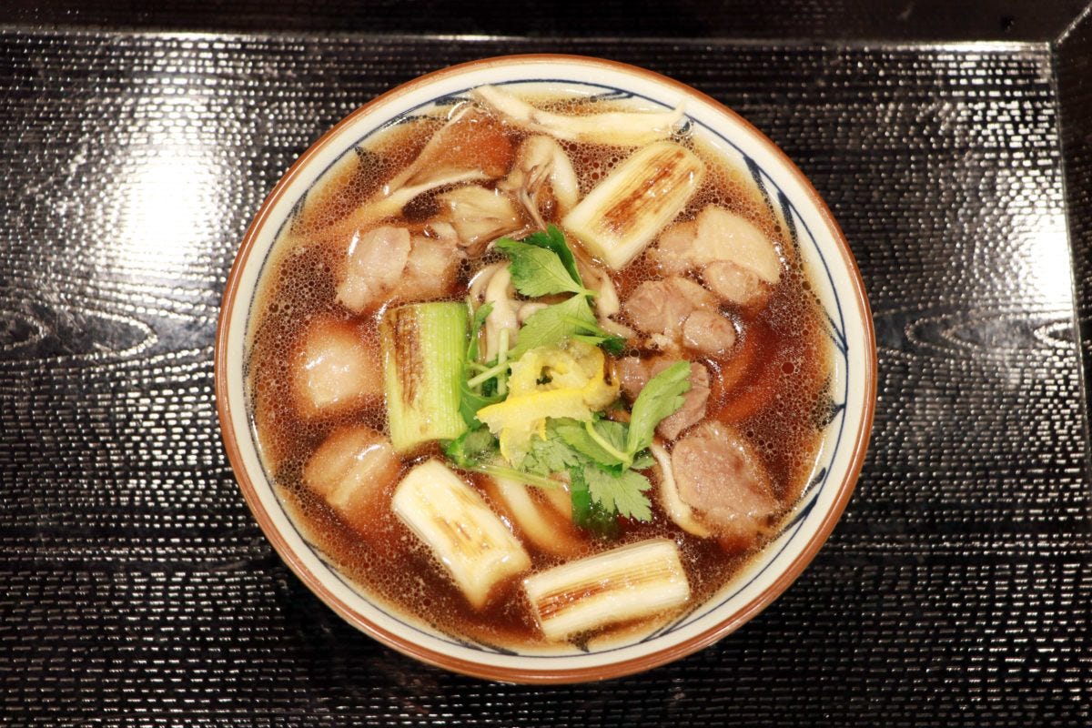 丸亀 鴨ねぎうどん