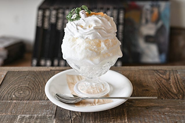 フォトジェニックなかき氷が人気♡