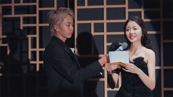 あみ&こうへい「ゼクシィTV」(画像提供:リクルート)