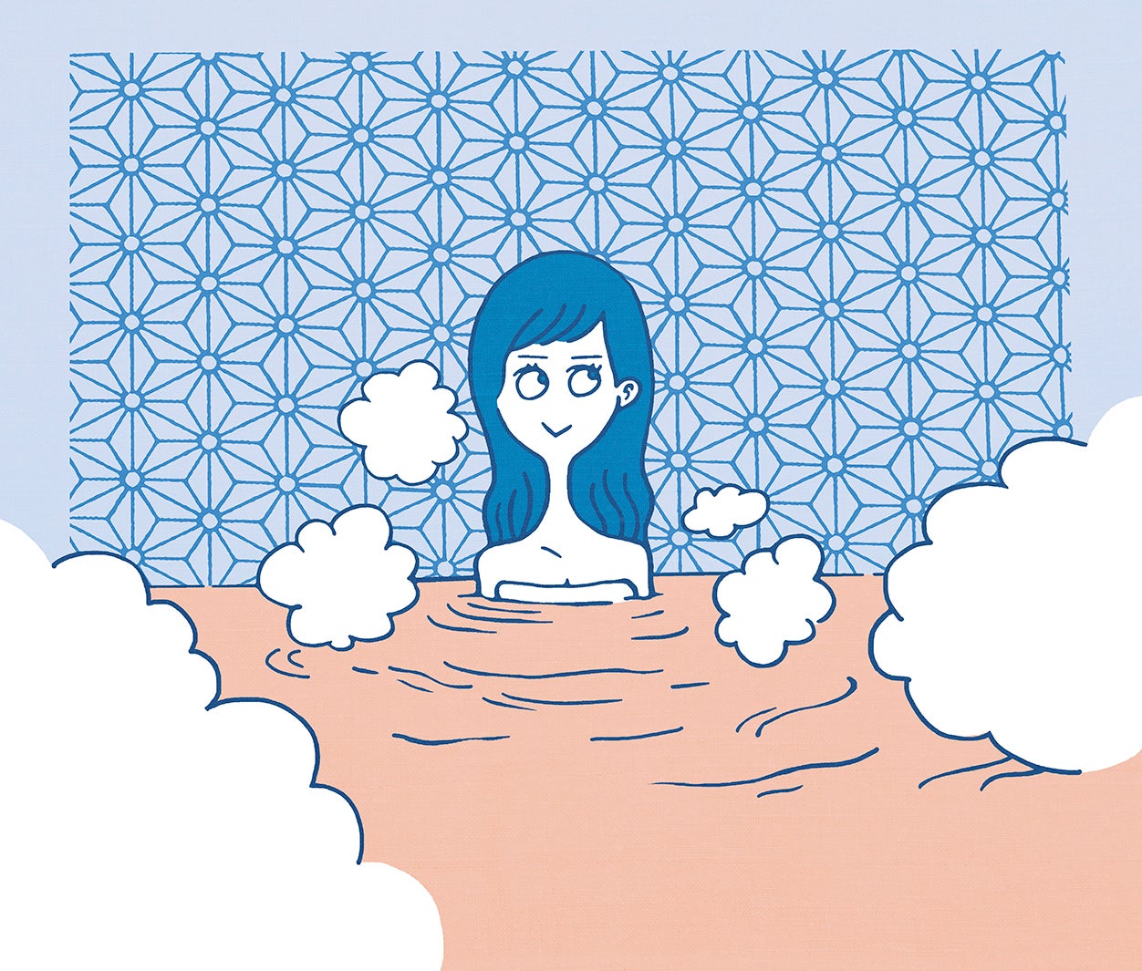 東京都墨田区「大黒湯」：江戸切子風呂／画像提供：東京地下鉄