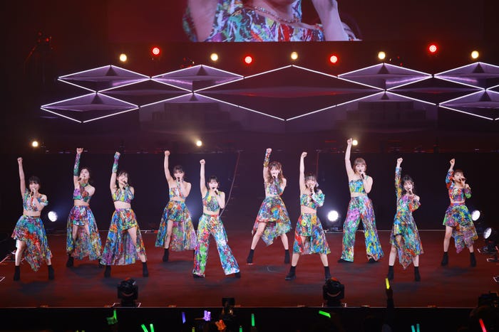 「アンジュルム コンサートツアー 2023秋 11人のアンジュルム 〜 BEST ELEVEN 〜」より(提供写真)