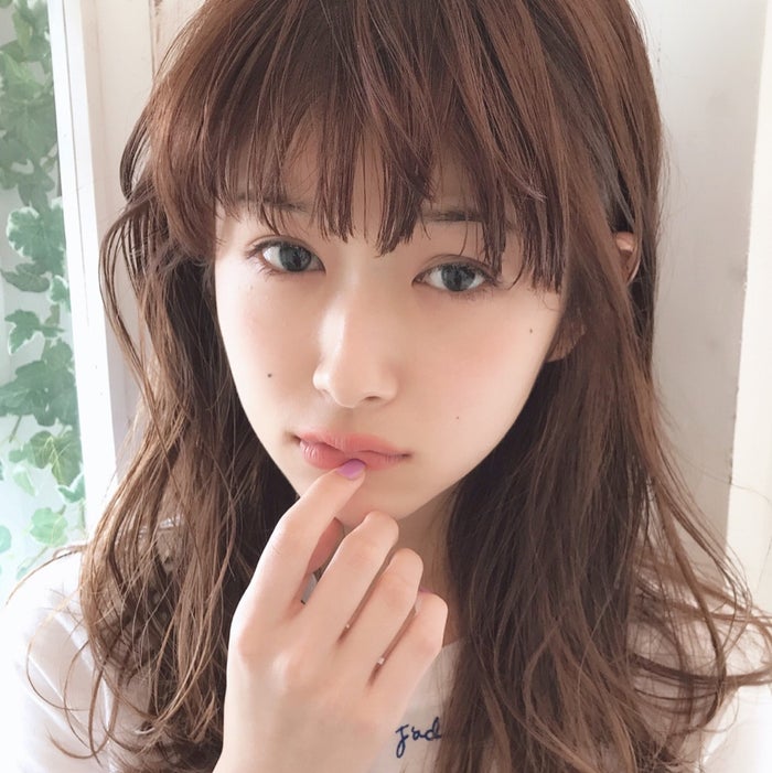 面長さんもok 髪型でカバーするロングヘアアレンジ モデルプレス