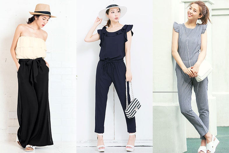 楽ちんなのにレディ度満点！「フリルオールインワン」で大人可愛く