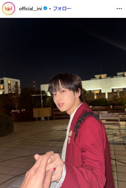 INI公式Instagramより