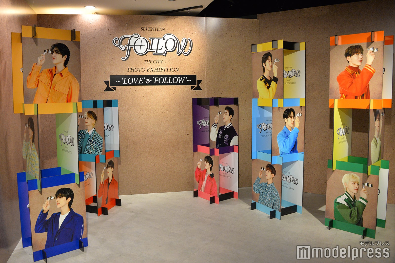 SEVENTEEN 'FOLLOW' THE CITY PHOTO EXHIBITION～'LO
VE'&'FOLLOW'～（C）モデルプレス