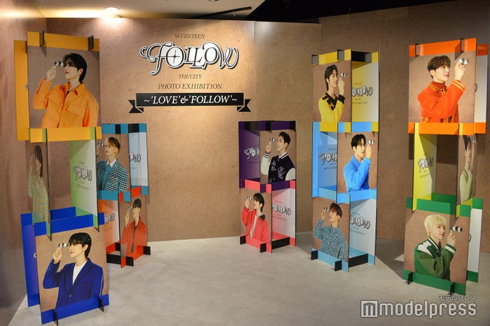 SEVENTEEN 'FOLLOW' THE CITY PHOTO EXHIBITION~'LOVE'&'FOLLOW'~(C)モデルプレス