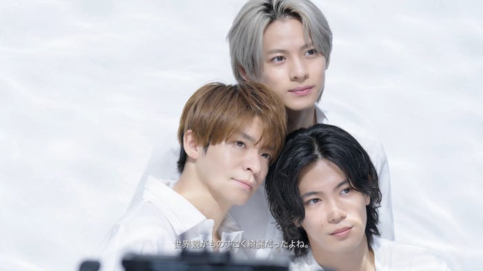 Number_i「i Bright.―前を向く、この肌に。―」篇より(提供写真)