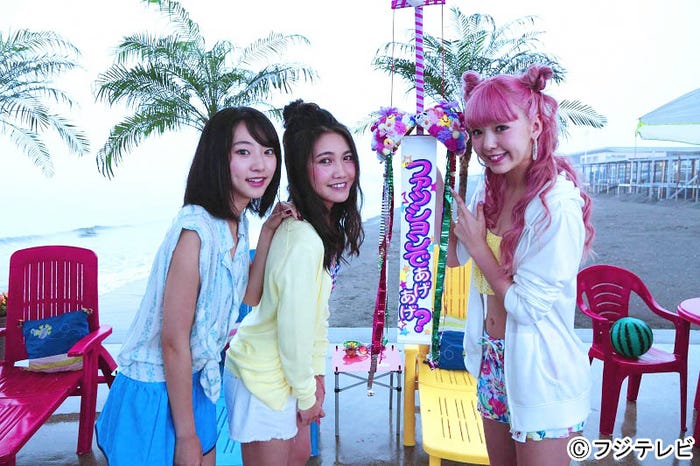 武田玲奈、井上苑子、藤田ニコル/画像提供:フジテレビ