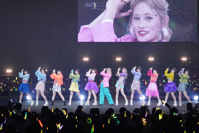 「ANGERME CONCERT 2024 SECRET SECRET 佐々木莉佳子 FINAL『愛情の世界へ、君もおいでよ』」より(提供写真)