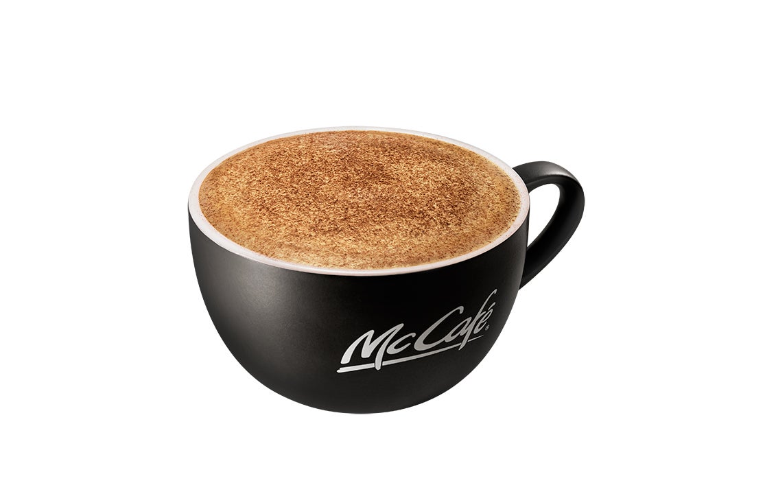 カプチーノ／画像提供：日本マクドナルド