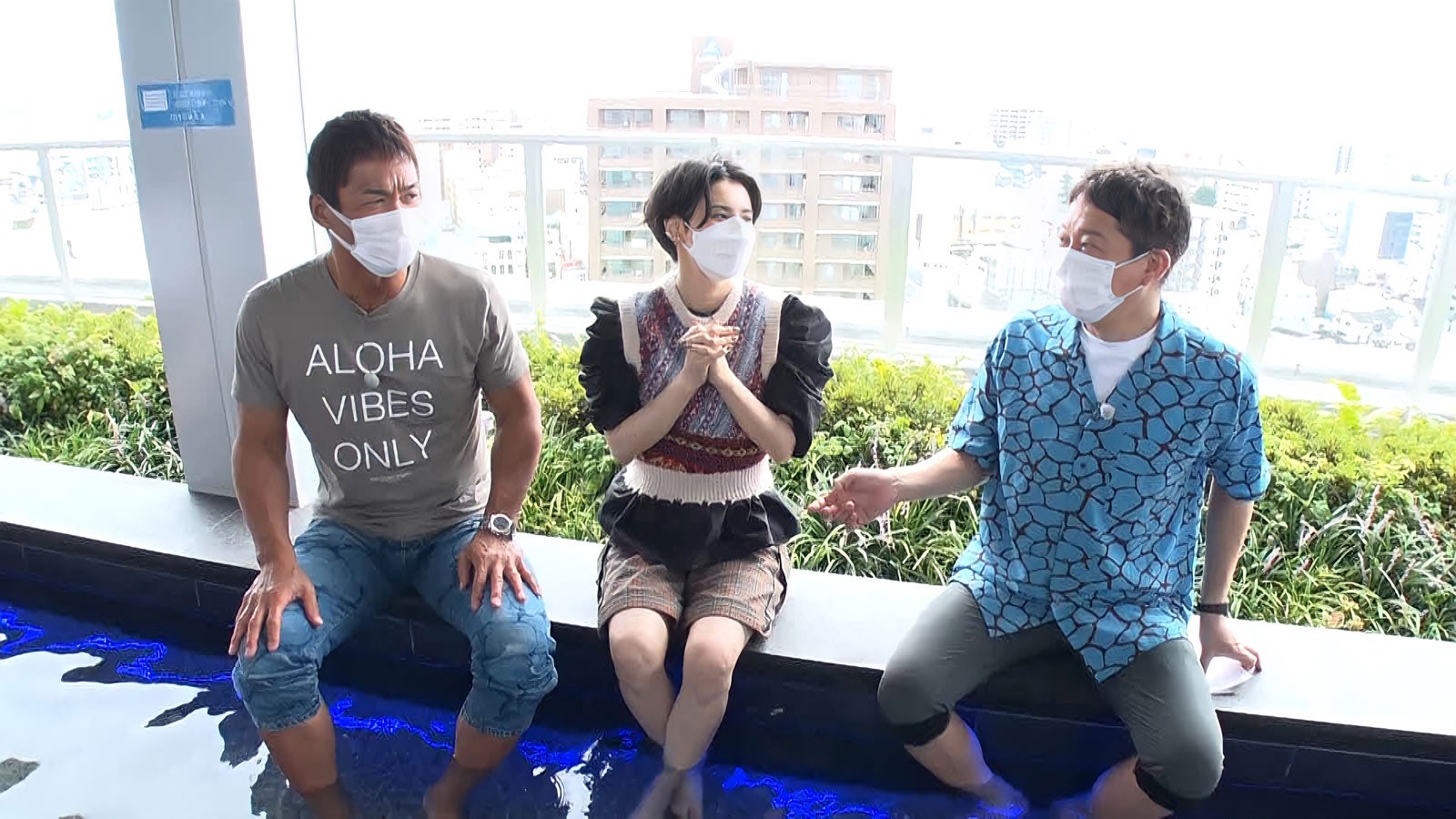 （左から）長嶋一茂、ホラン千秋、高橋茂雄（C）テレビ朝日