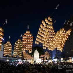 秋田県秋田市「秋田竿燈まつり」/画像提供:目黒雅叙園