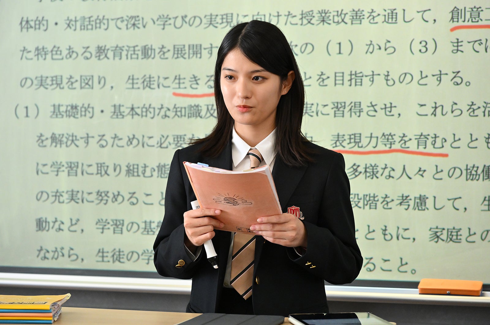 蒔田彩珠「御上先生」第3話（C）TBS