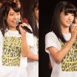 （左から）山田菜々の妹・山田寿々、上西恵の妹・上西怜らがNMB48に加入（C）NMB48