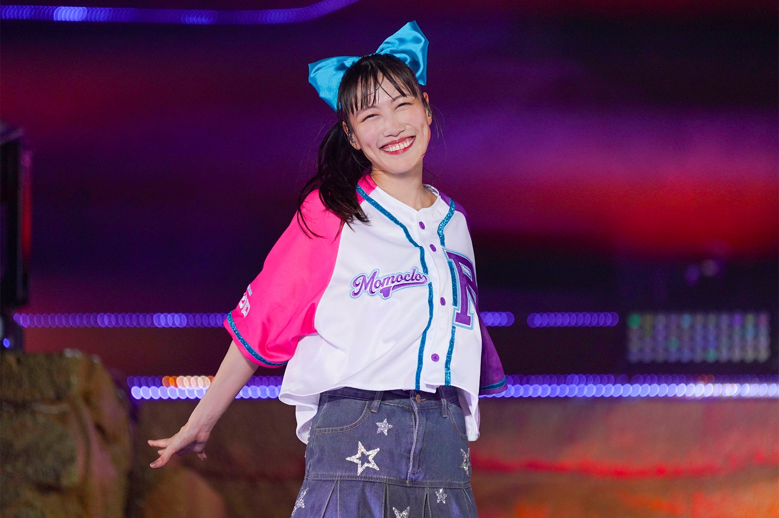 高城れに「ハマの夜祭り番長襲名記念 ももクロ夏のバカ騒ぎ2025 in 横浜スタジアム」（C）増田慶