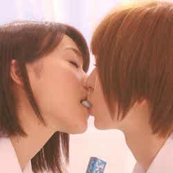 大島優子、篠田麻里子/新テレビCM「リレー」篇より