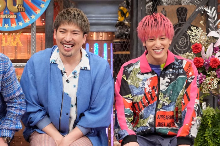 EXIT(りんたろー。、兼近大樹)(C)読売テレビ