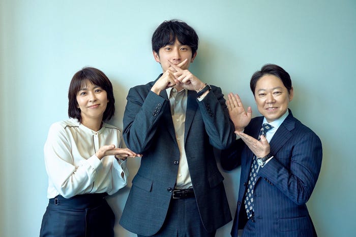 松たか子、杉野遥亮、阿部サダヲ(C)テレビ朝日