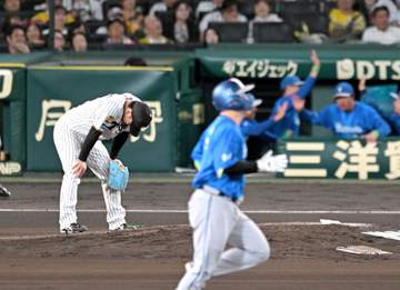 阪神・村上「申し訳ない」6回2失点 初回連続四球後に先制献上「結局、四球だったら意味がない。試合のリズムを崩してしまった」