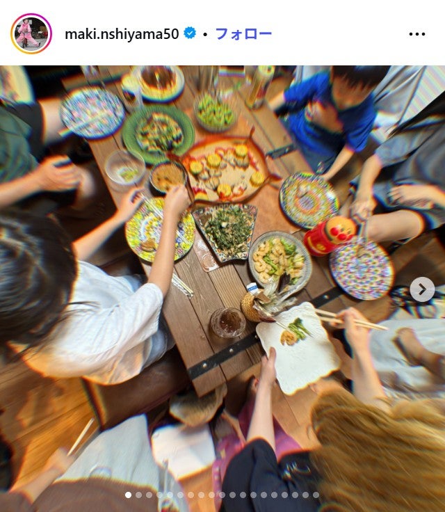 西山茉希Instagramより