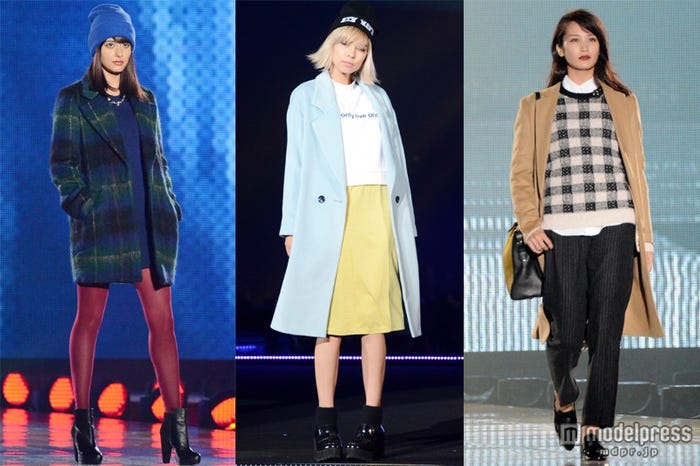 昨年に引き続き人気のビッグシルエットジャケット。ボリュームのメリハリをつけるのがポイント