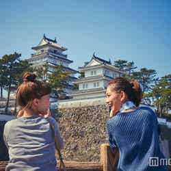 島原の観光名所「島原城」