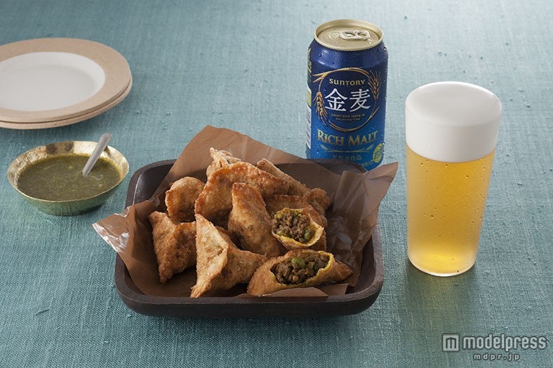 ご飯もビールもすすむ「サモサ（インド風餃子）」