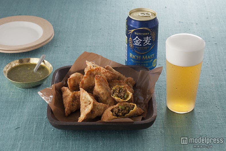 ご飯もビールもすすむ「サモサ(インド風餃子)」