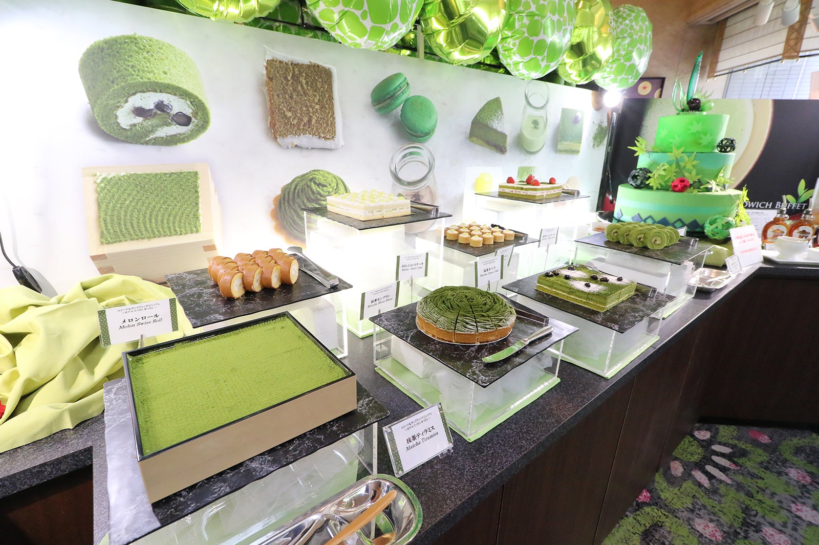 スイーツ＆サンドウィッチビュッフェ～ホテルでCHA茶CHA～／画像提供：ニュー・オータニ