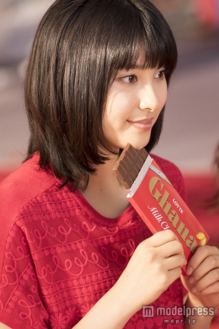 土屋太鳳／CMメイキング風景