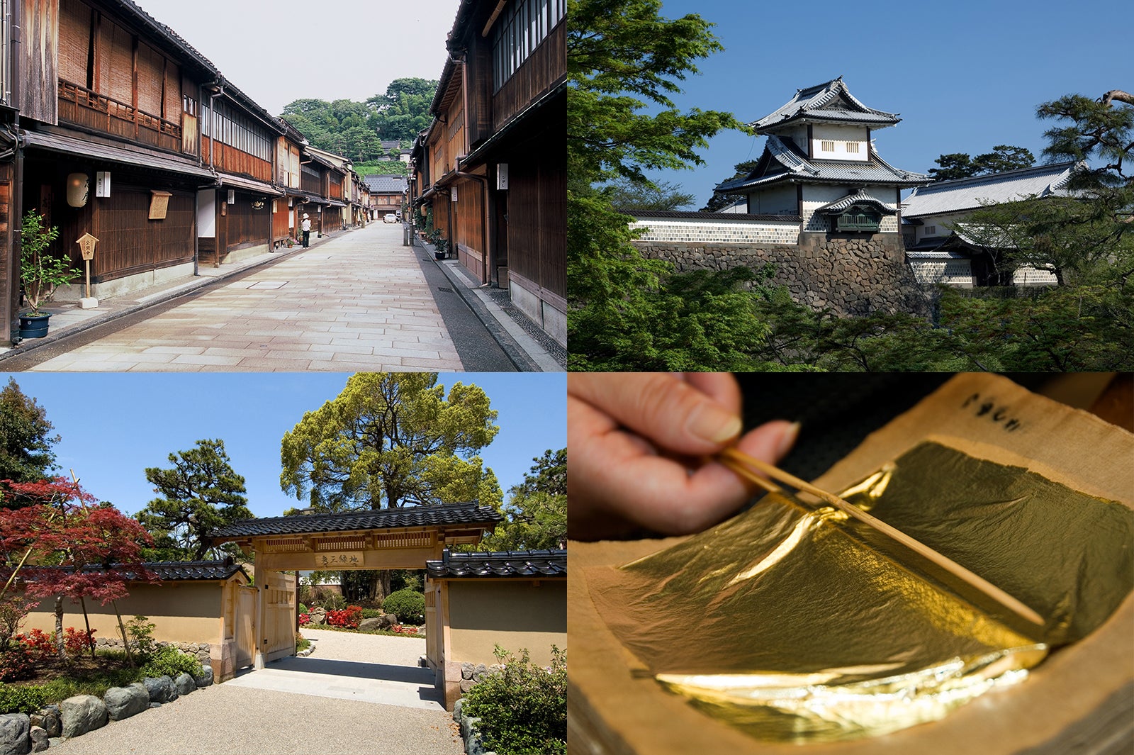 金沢市の人気観光エリア・ひがし茶屋街／写真提供：金沢市