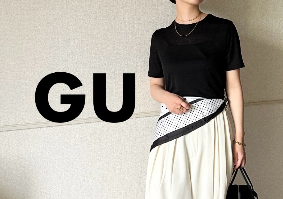 【GU】￥990のシアーTが有能すぎ♡NG＆OKコーデで学ぶ大人の洒落感テク3選