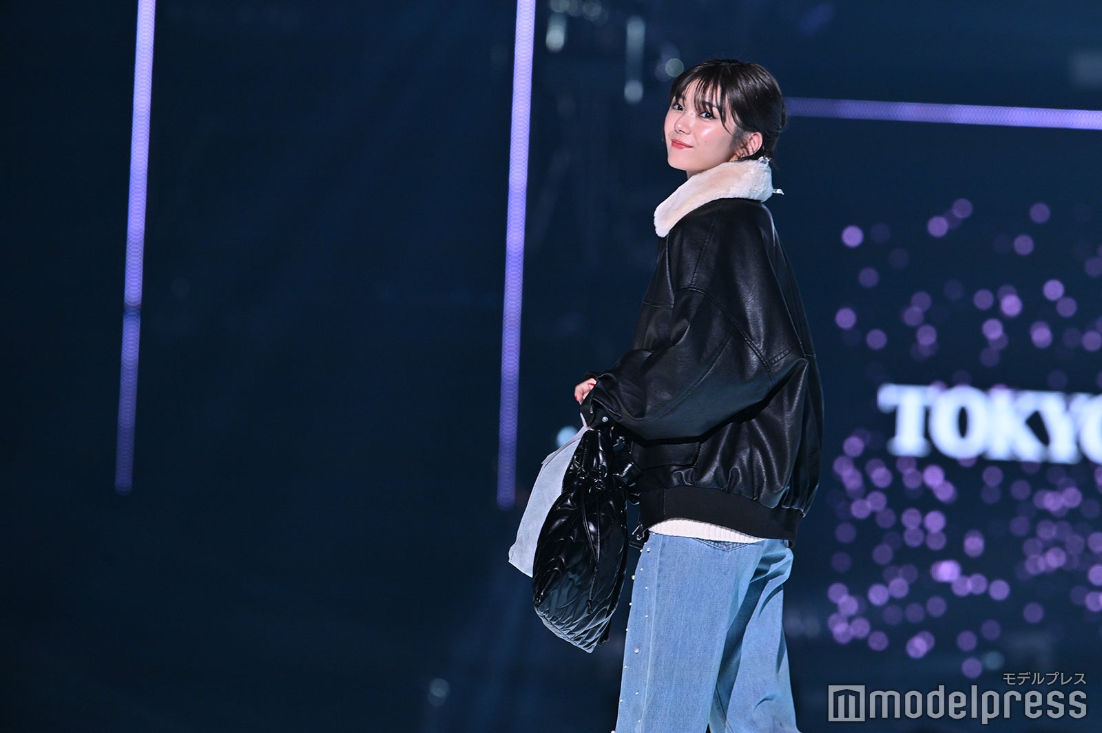 櫻坂46藤吉夏鈴、笑顔にキュン 小顔際立つ冬コーデ披露【TGC