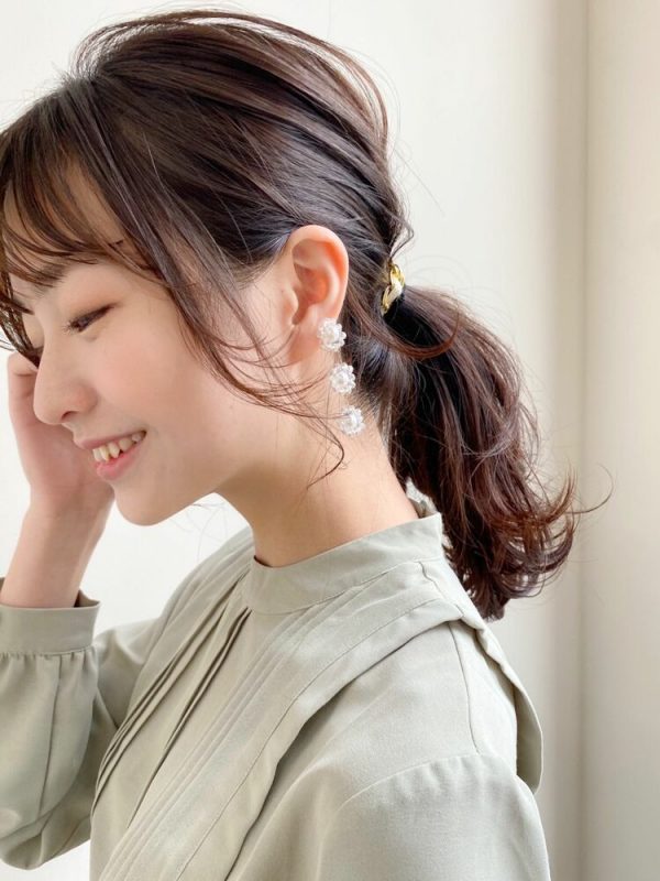 骨格ストレートに似合うヘアアレンジ15選 顔まわりがスッキリ見える大人スタイル モデルプレス