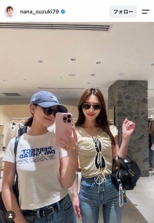 鈴木奈々Instagramより
