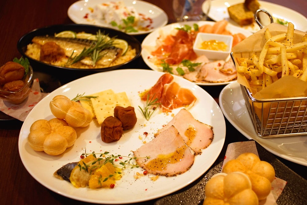 専門店の梅づくしアフタヌーンティー／画像提供：チョーヤ梅酒