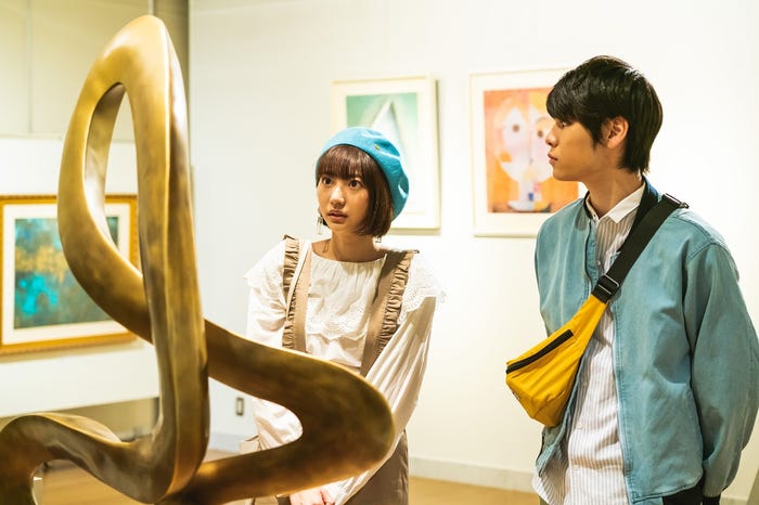 武田玲奈、萩原利久/「電影少女-VIDEO GIRL MAI 2019-」第5話より(C)『電影少女 2019』製作委員会