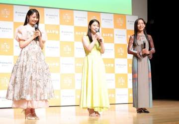 見事な黒髪姿で「黒髪大賞」に出席の高木美帆さん 坂本花織さんの結婚に「心からおめでとうを伝えたい」