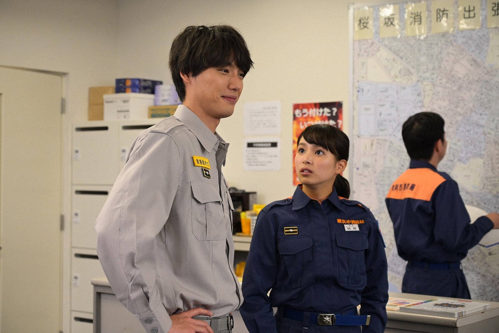 福士蒼汰、関水渚／「4分間のマリーゴールド」第5話より（C）TBS