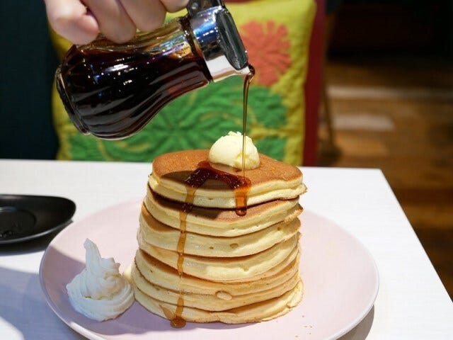 ミルフィーユパンケーキ(税込1199円)(2021年10月30日撮影)