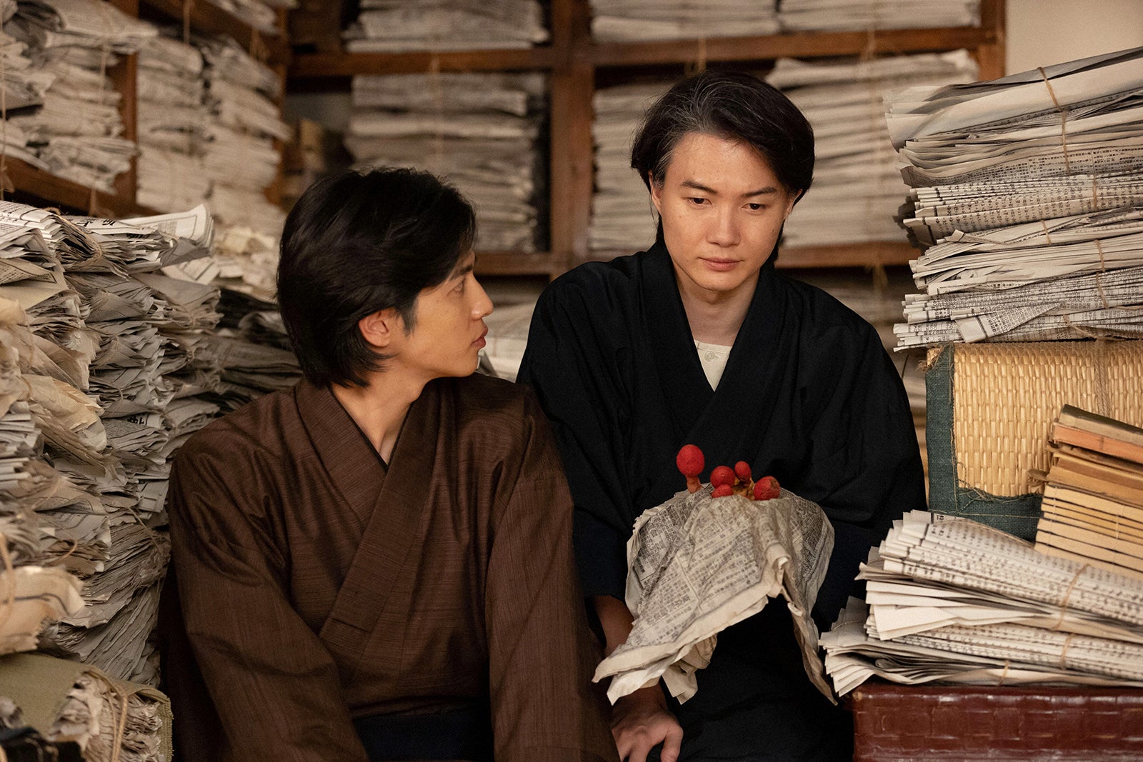 志尊淳、神木隆之介「らんまん」第120話（C）NHK