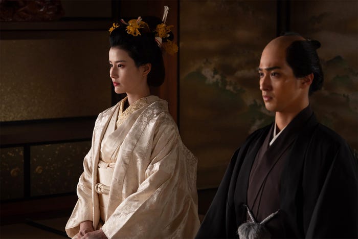 橋本愛、横浜流星「べらぼう~蔦重栄華乃夢噺~」第25話(C)NHK