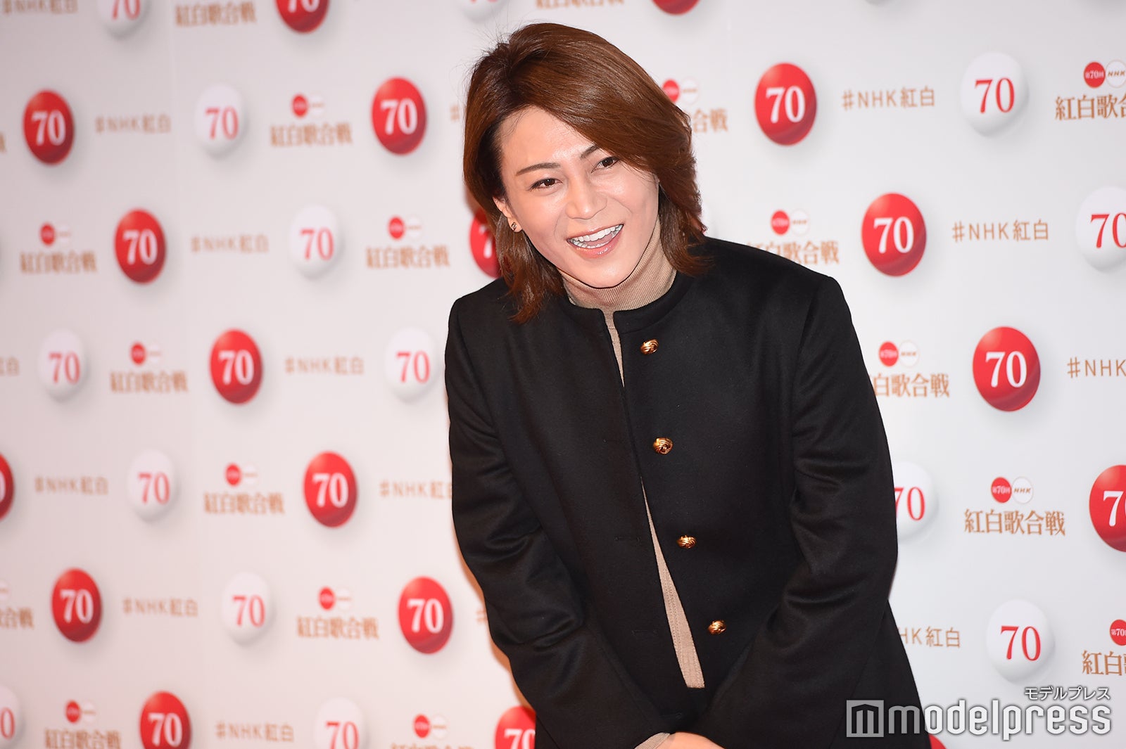 氷川きよし／28日のリハーサル時に撮影 （C）モデルプレス