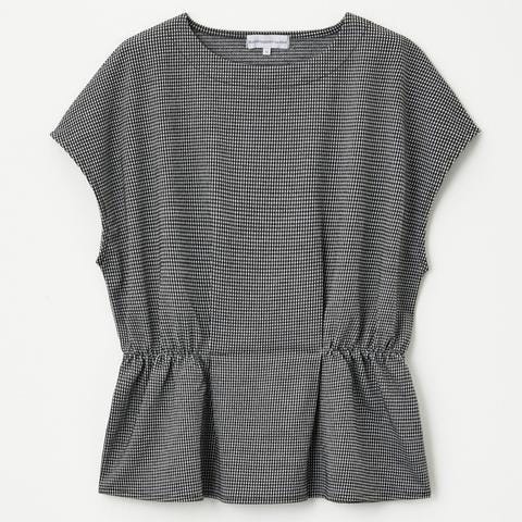 しまむら　しまパト　オンライン　通販　レディース　おすすめ　オススメ　おしゃれ　お洒落　オシャレ　プチプラ　アイテム　コスパ　高コスパ　高見え　2022　夏　トップス　　ブラック　黒　シャーリング　スタイルアップ　体型カバー　痩せ見え　SEASON
