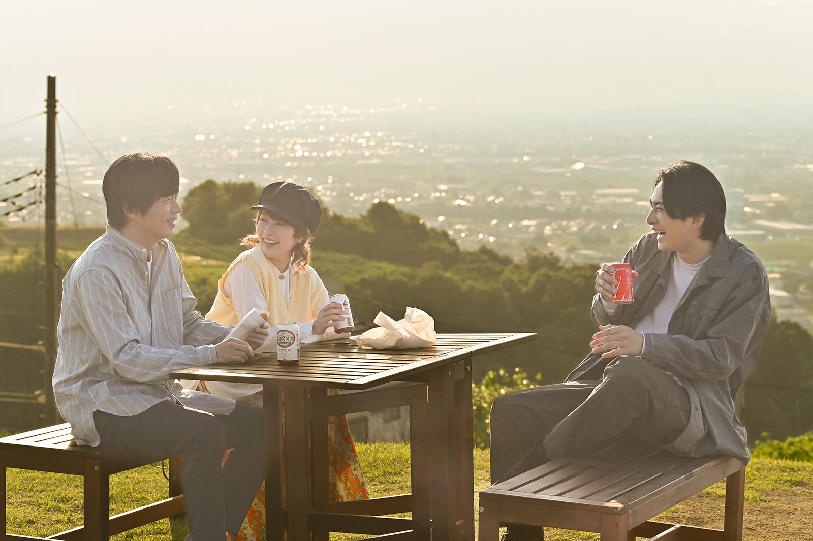 （左から）田中圭、高畑充希、町田啓太「unknown」第6話より（C）テレビ朝日