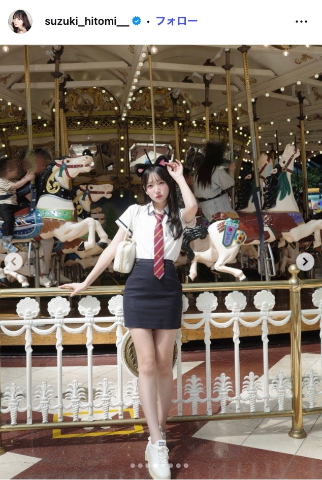 鈴木瞳美Instagramより