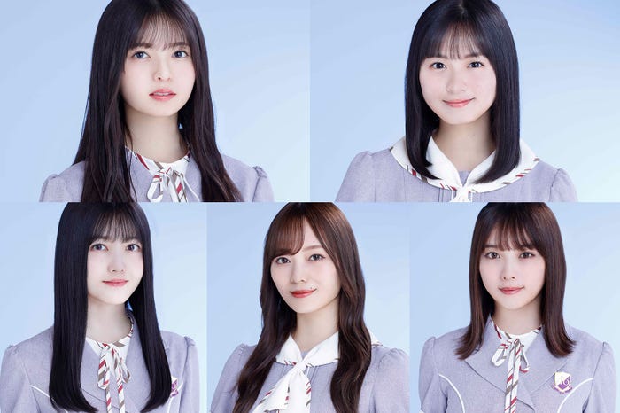 (左上から時計回りに)齋藤飛鳥、遠藤さくら、与田祐希、梅澤美波、久保史緒里(提供写真)