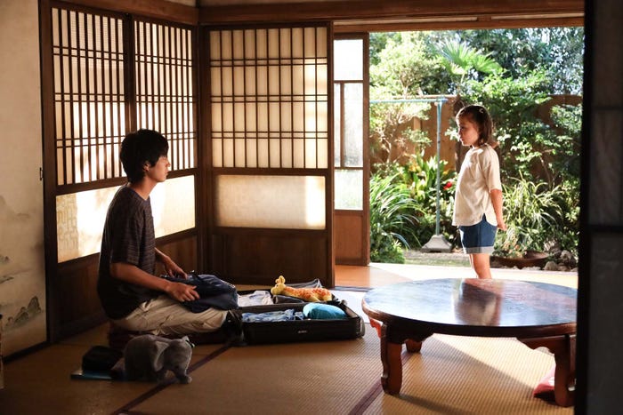 杉野遥亮、宮崎莉里沙「ばらかもん」第9話より(C)フジテレビ