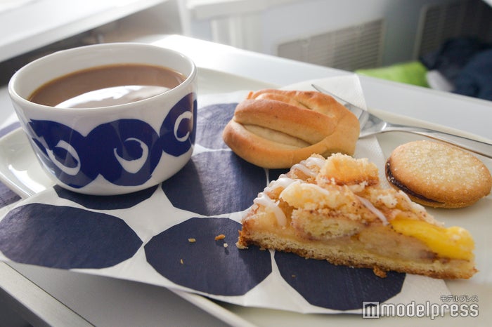 マリメッコのテーブルウェアで機内食を味わえる （C）ビューティーガール