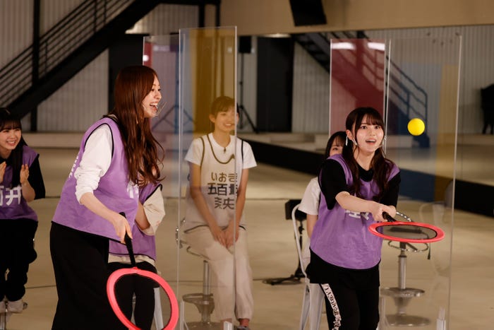 『乃木坂4.6時間TV 緊急生放送!リハスタジオから10周年バースデーライブ直前SP』より(C)乃木坂46LLC(C)AbemaTV,Inc